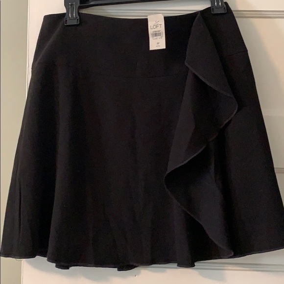 Loft Ruffle Front Cascade Skirt - Picture 3 of 6